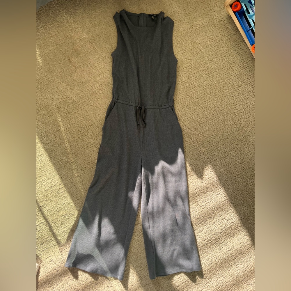 Eileen Fisher Charcoal Jumpsuit